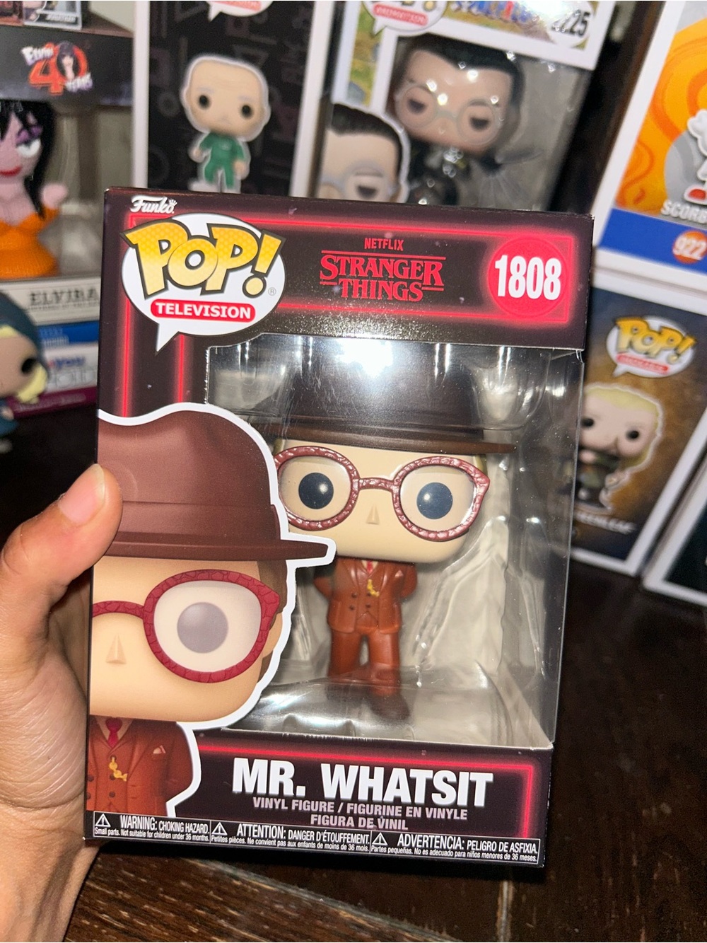 Funko Mr. Whatsit Vinyl Figure — Brown, Red